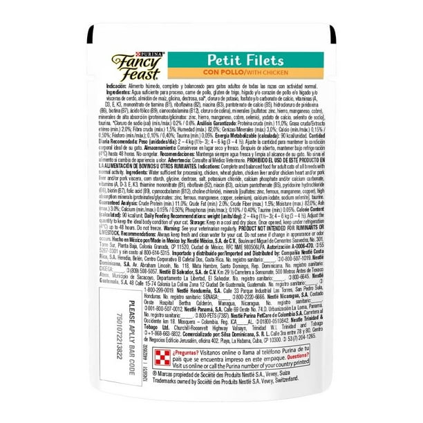 FANCY FEAST Petit Fillete Pollo Pouch 85 g