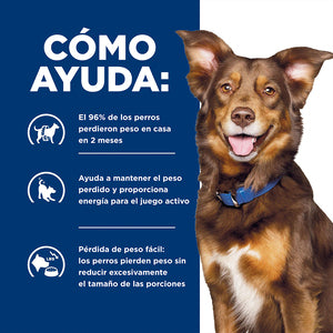 Hill's Prescription Diet Metabolic Alimento en lata para Perros con sabor a Pollo Para Control de Peso
