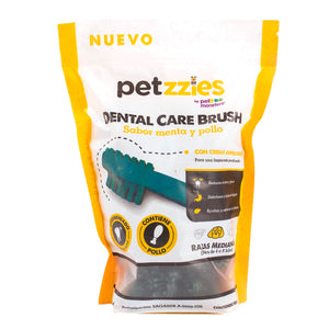 Petzzies, Cepillos para el Cuidado Dental para Perros Medianos
