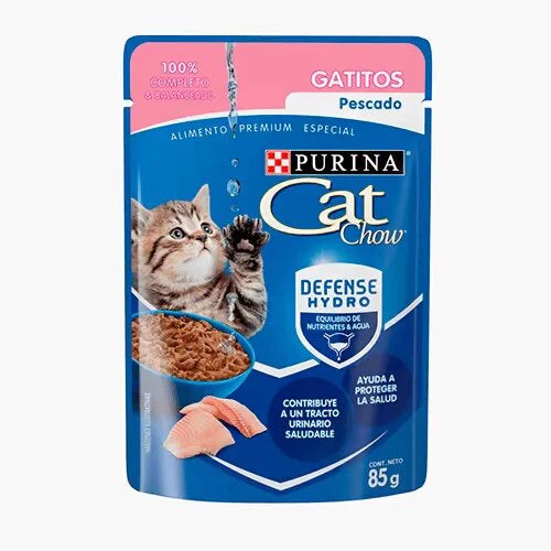 Cat Chow Gatito Pescado 85 g