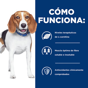 Hill's Prescription Diet r/d (Perdida de Peso) Alimento seco para Perros con Sabor a Pollo