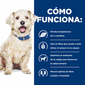 Hill's Prescription Diet w/d Alimento Seco para Perros Digestivo/Peso/Glucosa/Manejo Urinario con Sabor a Pollo
