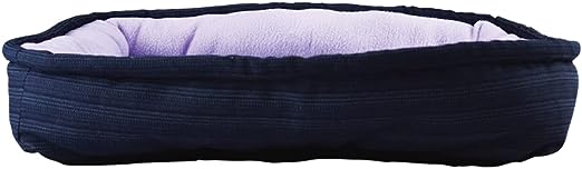 Fancy Pets Cama Económica Rectangular Suave y Resistente Para Perro (Telas Surtidas) - Petopia