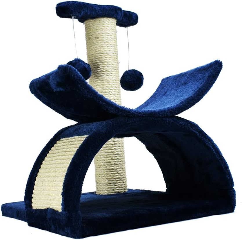 Fancy Pets Mueble/Rascador para Gato Rodas de 45 Centímetros de Altura