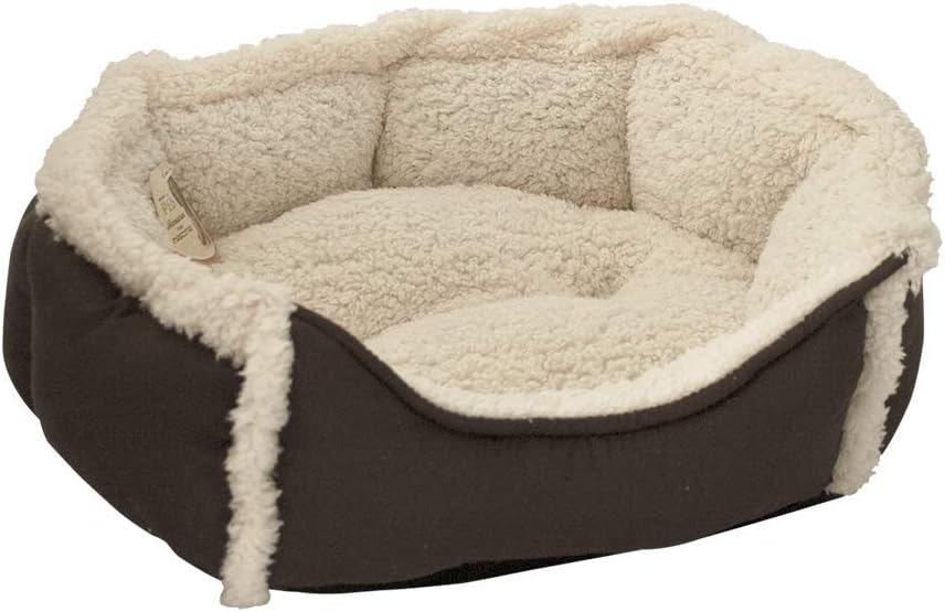 Fancy Pets Cama Maltes para Perro Tamaño Mediana Color Café - Petopia