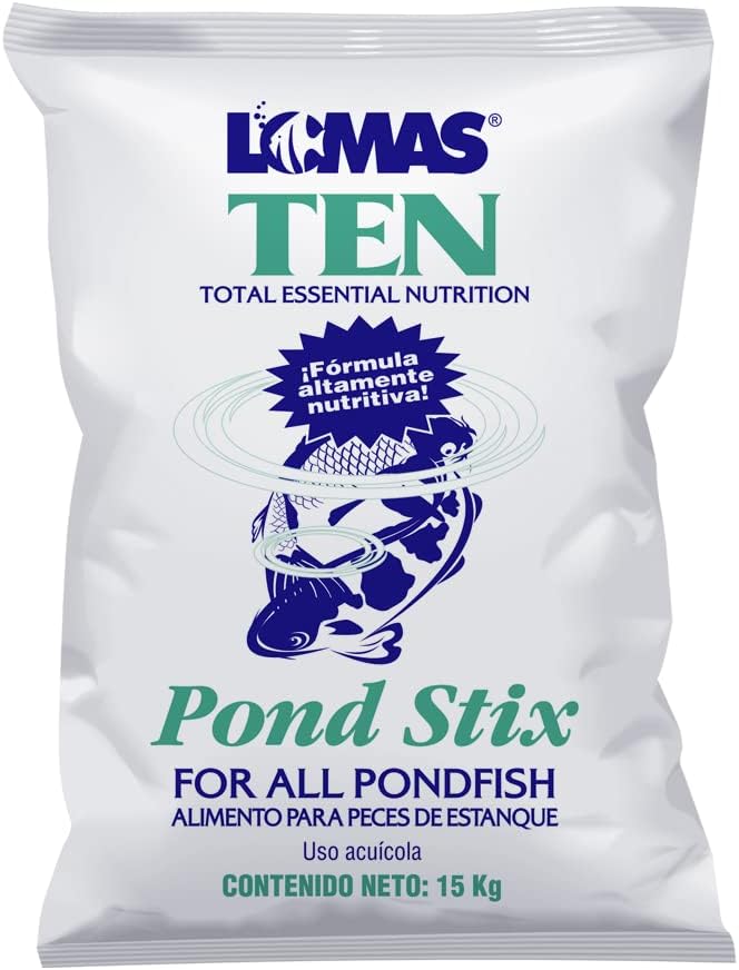 Alimento Pond Stix 15 Kg, Lomas