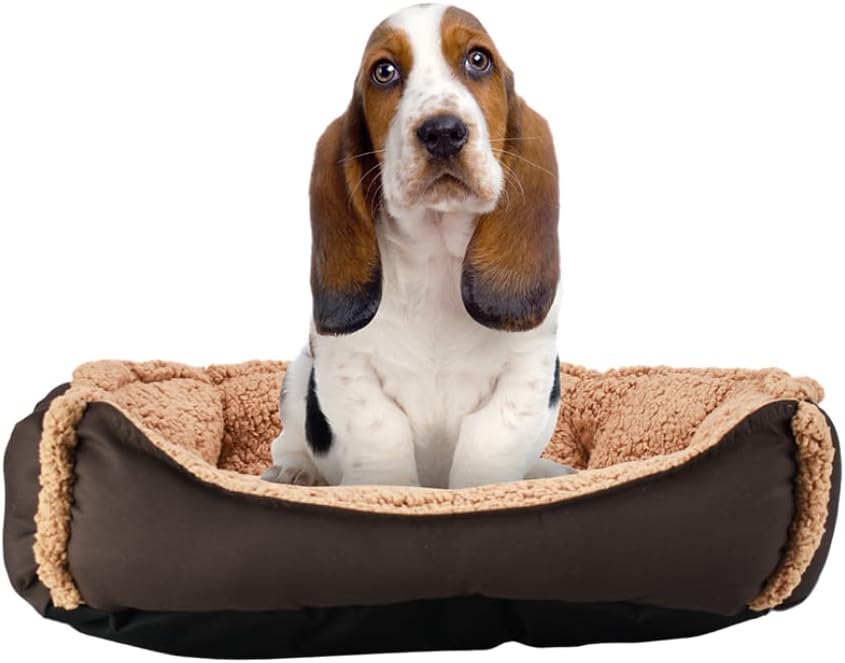 Fancy Pets Cama Maltes para Perro Tamaño Mediana Color Café - Petopia