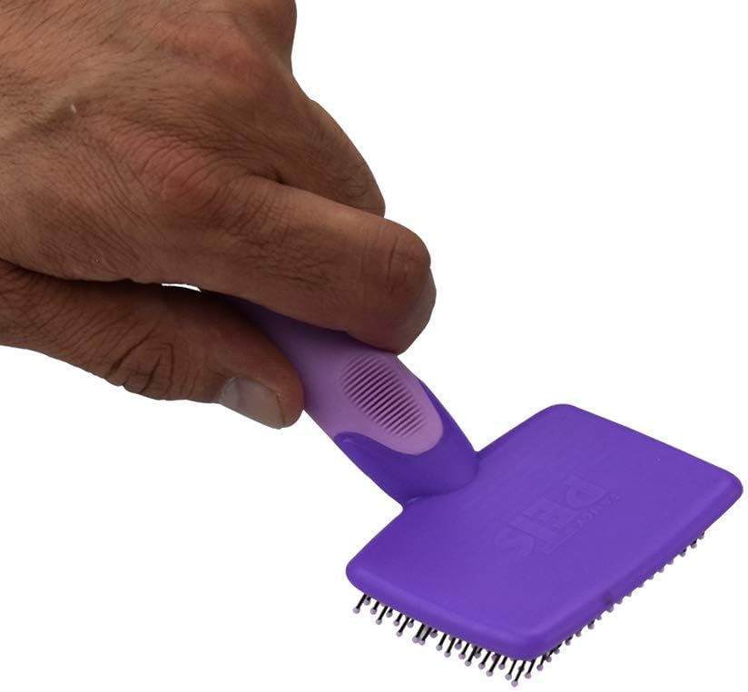 Fancy Pets Expert Cepillo con Puntas Redondeadas Expert para Gato Rosa con Morado - Petopia