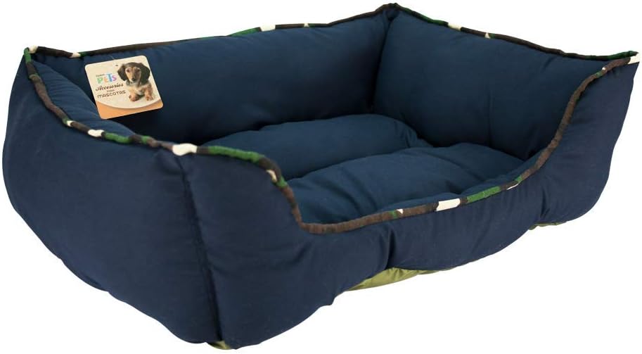 Fancy Pets Cama Corgi para Perro Color Azul Marino - Petopia