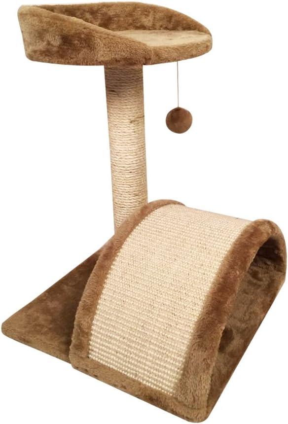 Fancy Pets Mueble/Rascador para Gato Estambul de 50 Centímetros de Altura - Petopia
