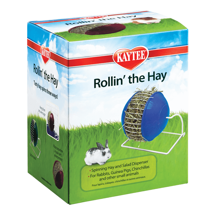 Kaytee Rollin Dispensador de Heno Giratorio