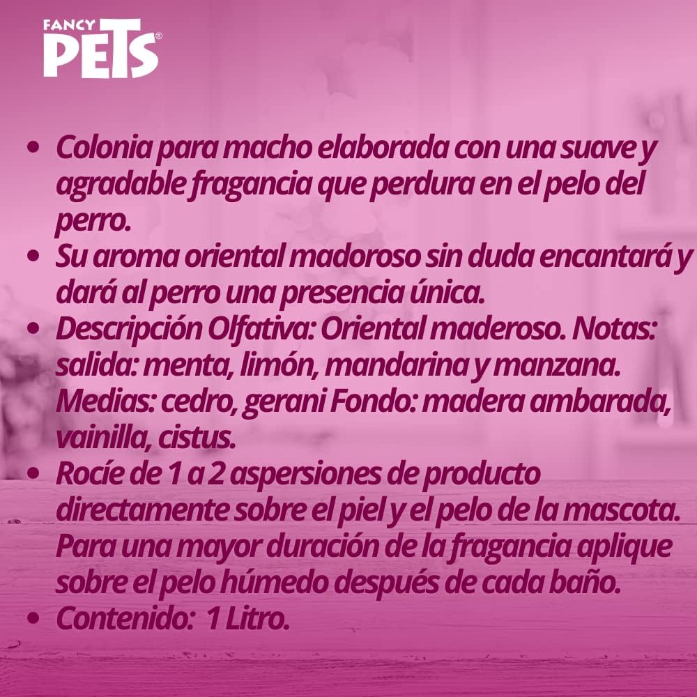 Fancy Pets Colonia de Uso Profesional Titan 1L. - Petopia