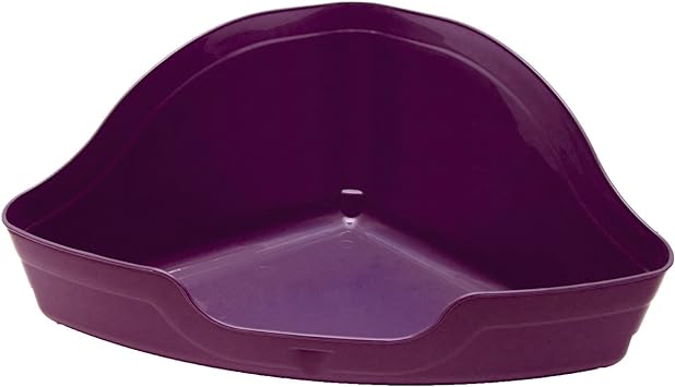 Kaytee Arenero de Plástico Hi-Corner Para Animales Pequeños (Variedad de Colores)