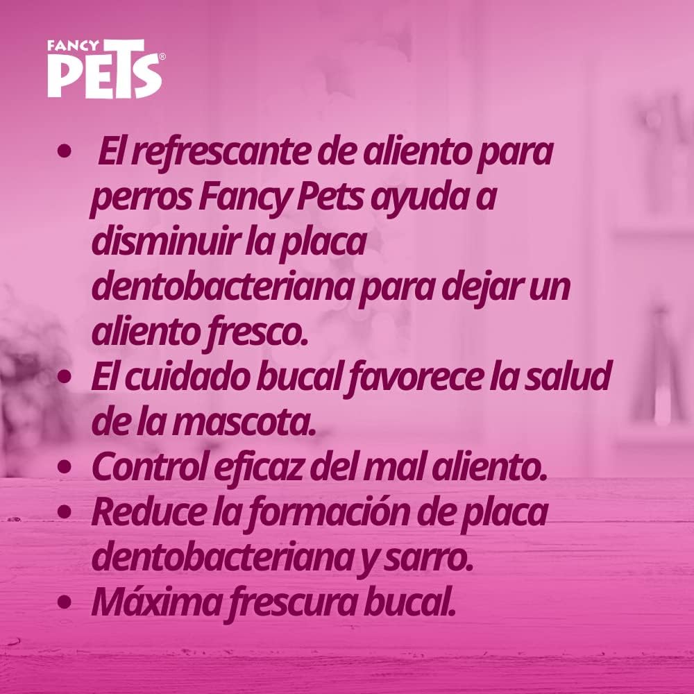 Fancy Pets Refescante del Aliento para Perros con 350 Mililítros - Petopia