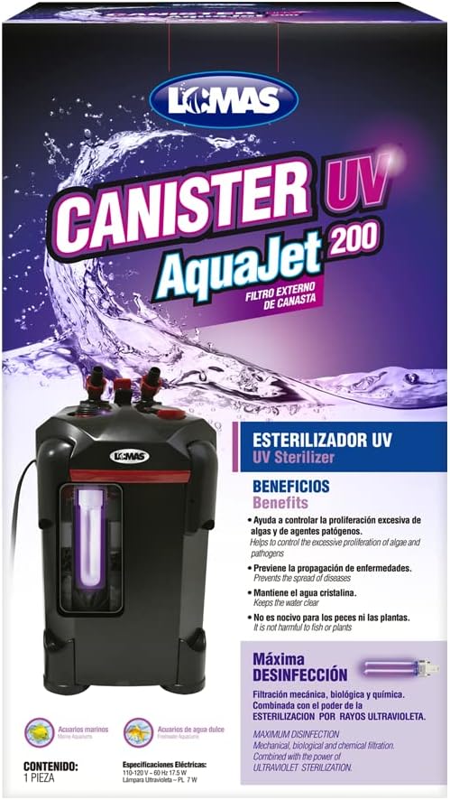 Lomas Filtro Externo Canister c/Luz UV Aquajet