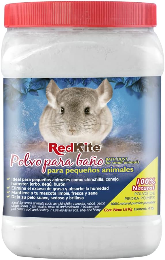 Red Kite, Polvo para Baño Chinchilla, 1.5 Kg