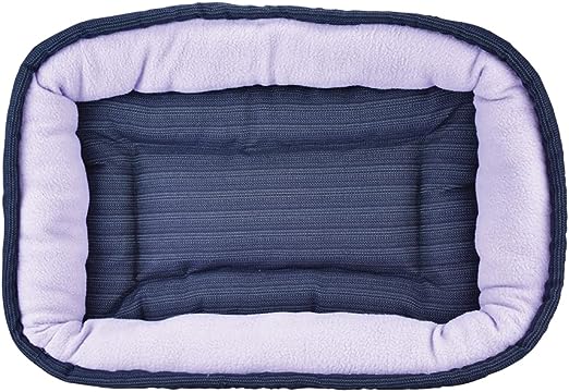 Fancy Pets Cama Económica Rectangular Suave y Resistente Para Perro (Telas Surtidas) - Petopia