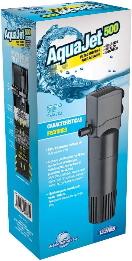 Lomas Filtro Interno Aquajet Para Acuarios