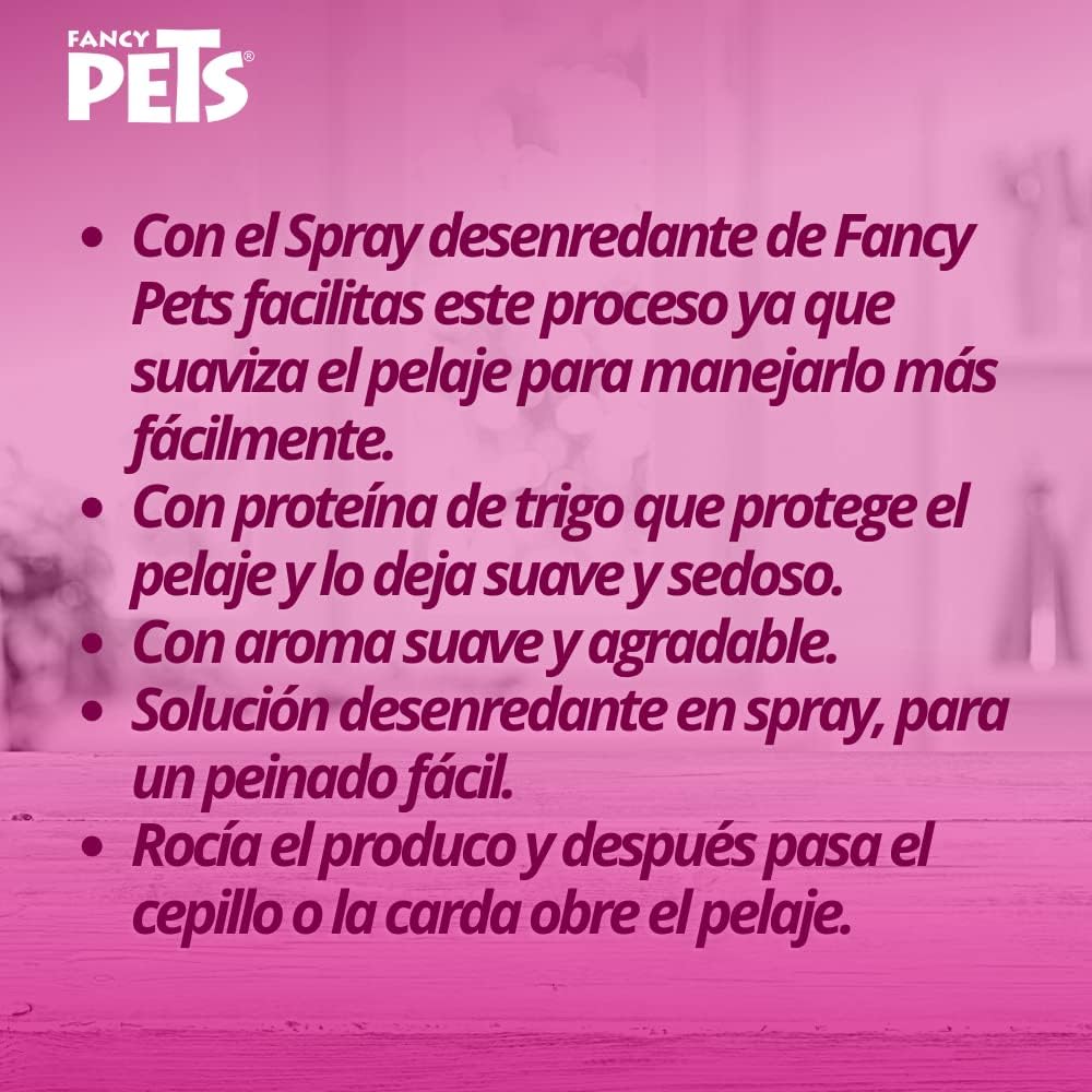 Fancy Pets Spray Desenredante para Perro en Atomizador de 125 Mililítros