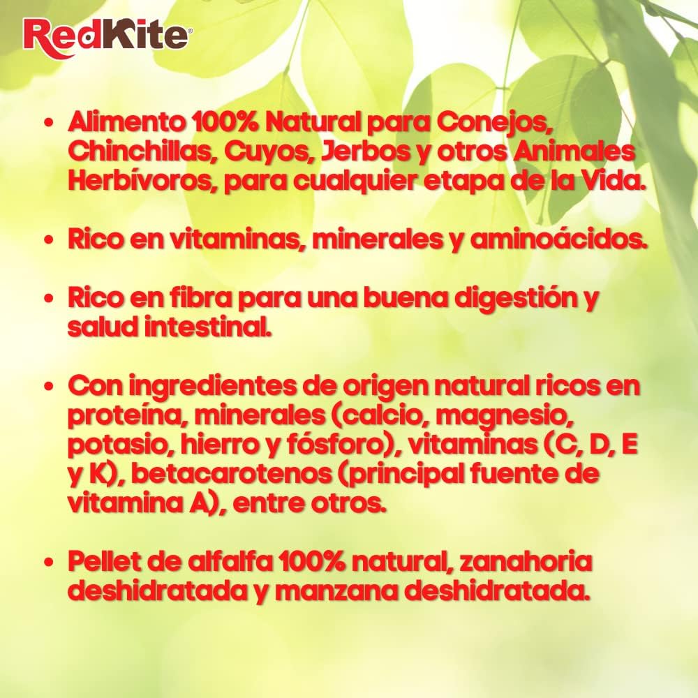 Red Kite RedKite Select Alimento 100% Natural para Herbívoros