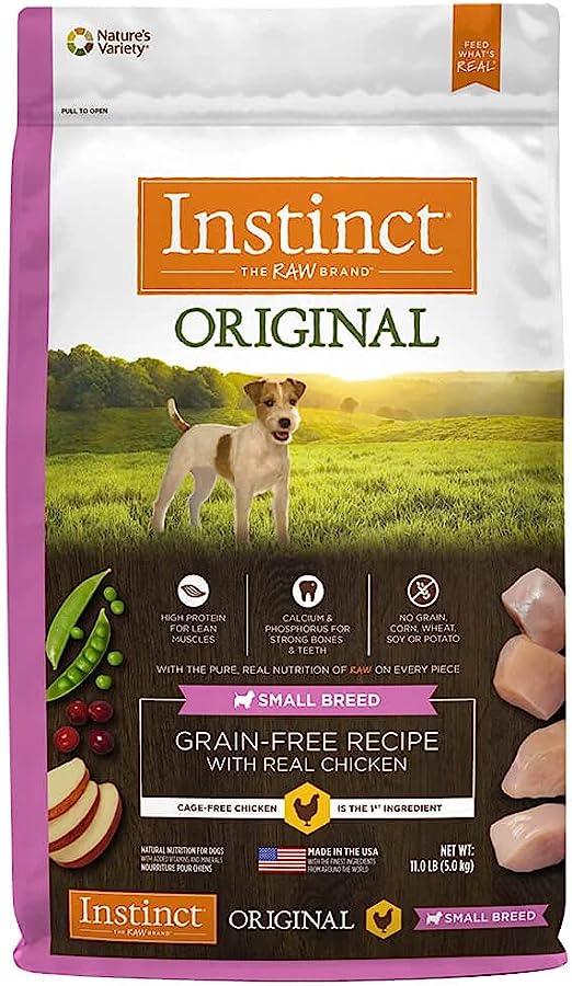 INSTINCT Original Receta de Pollo para Perros Razas Pequeñas - Petopia