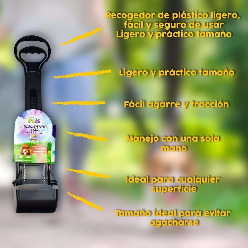 Fancy Pets Recogedor para Desechos de Perro Tamaño Grande - Petopia