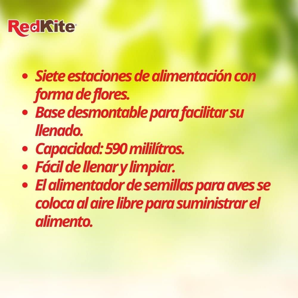 Bebedero 7 Estaciones Para Colibrí 590 ml