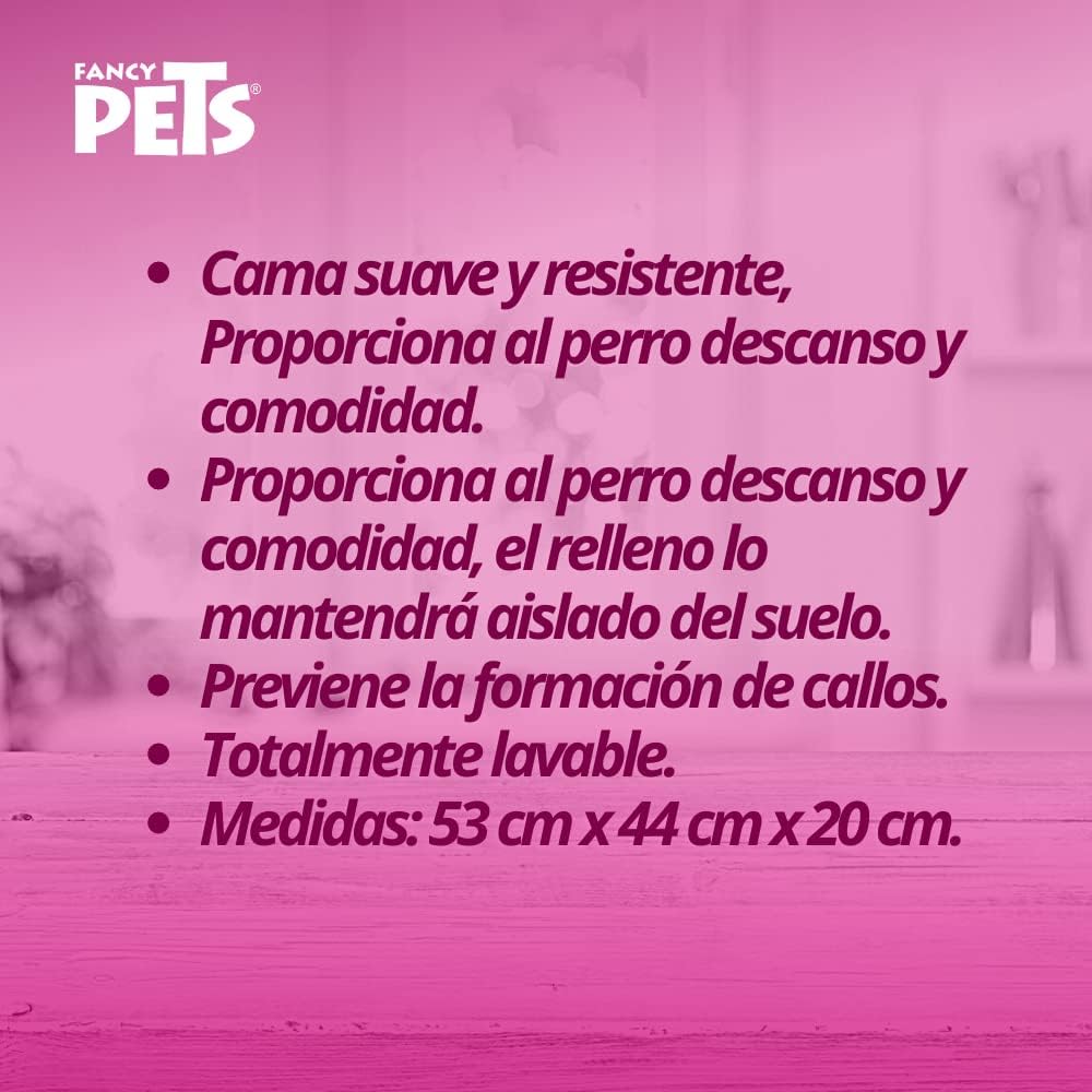 Fancy Pets Cama Maltes para Perro Tamaño Mediana Color Café - Petopia