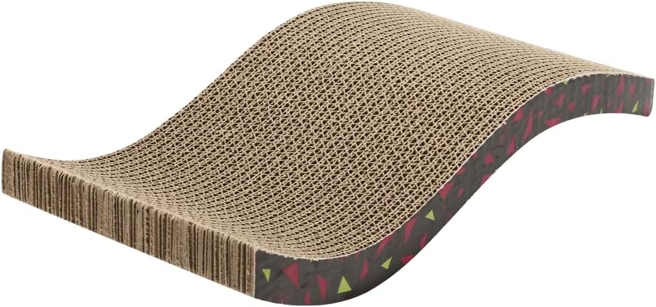 Fancy Pets Rascador de Onda para Gato con 44 Centímetros - Petopia
