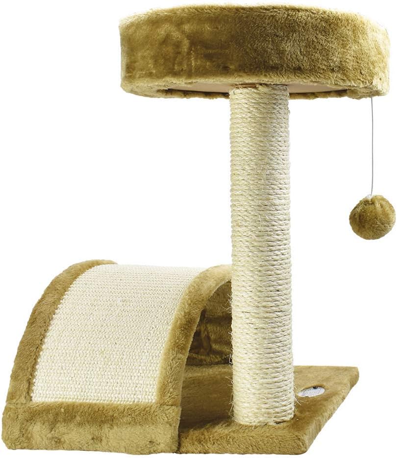 Fancy Pets Mueble/Rascador para Gato Estambul de 50 Centímetros de Altura - Petopia