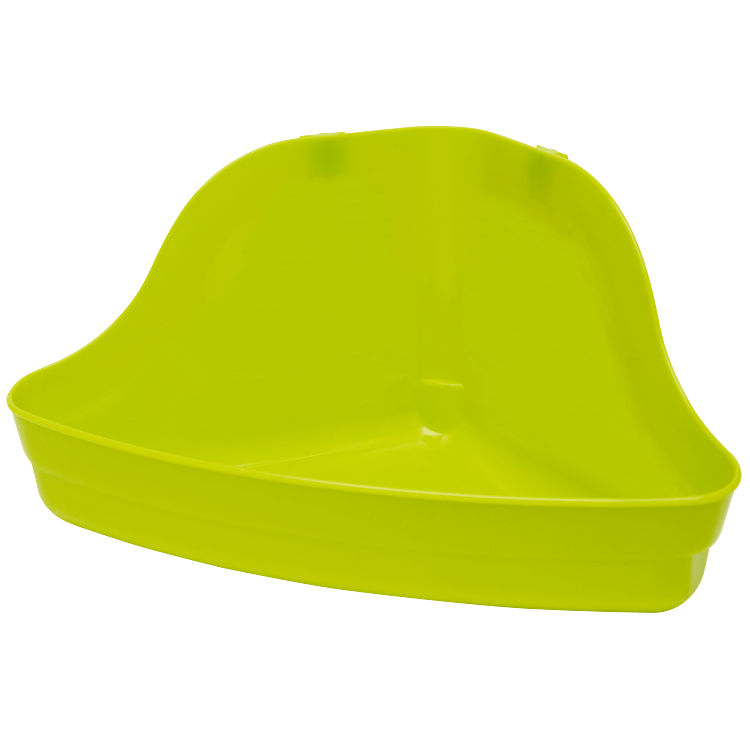 Kaytee Arenero de Plástico Hi-Corner Para Animales Pequeños (Variedad de Colores)