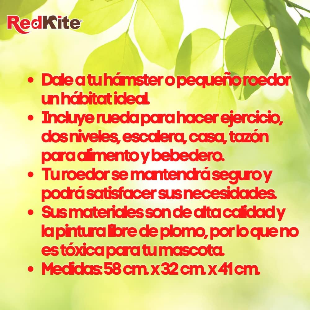 RedKite, Jaula Tuxon Para Roedor Colores Surtidos