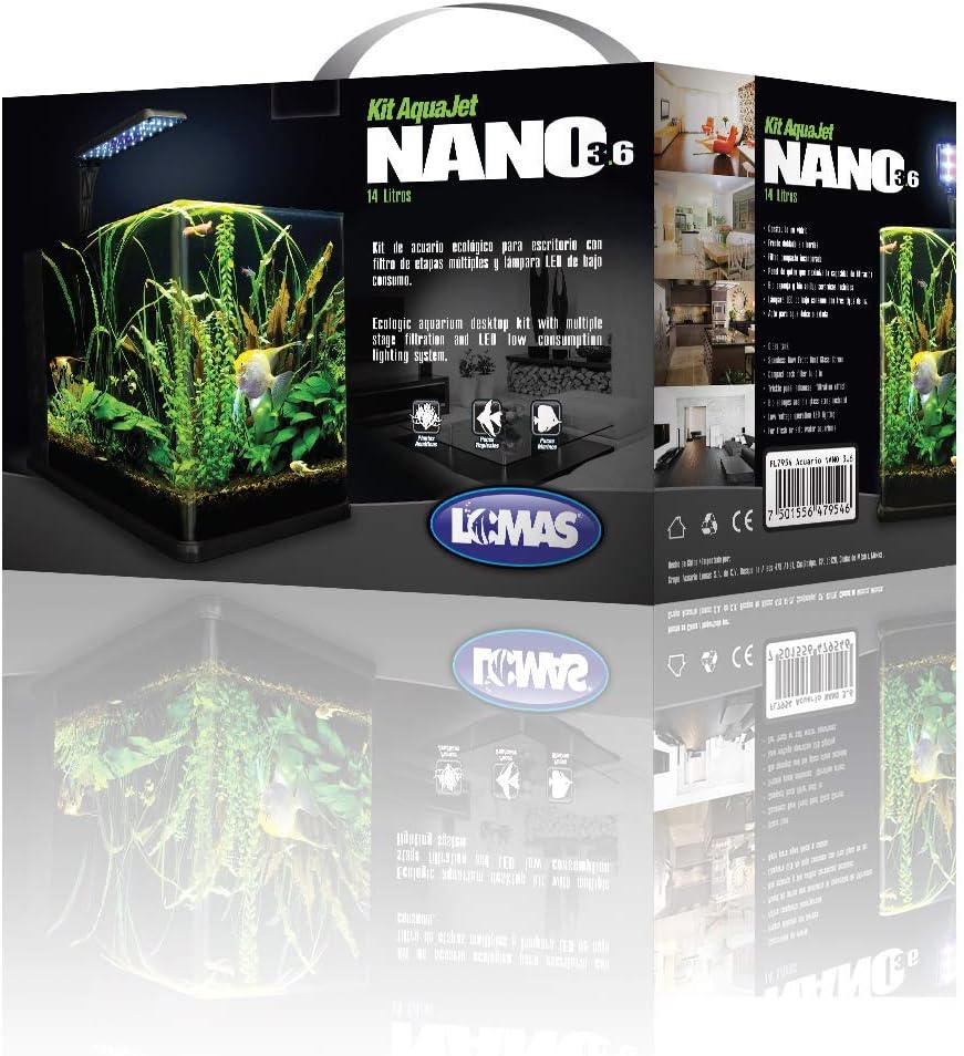 Lomas Acuario Nano Largo 14 L.