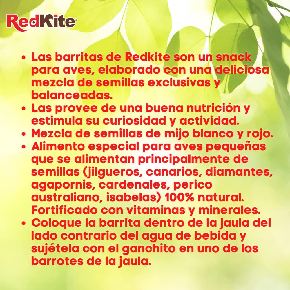 RedKite, Barrita de Mijo para Aves con 1 Pieza
