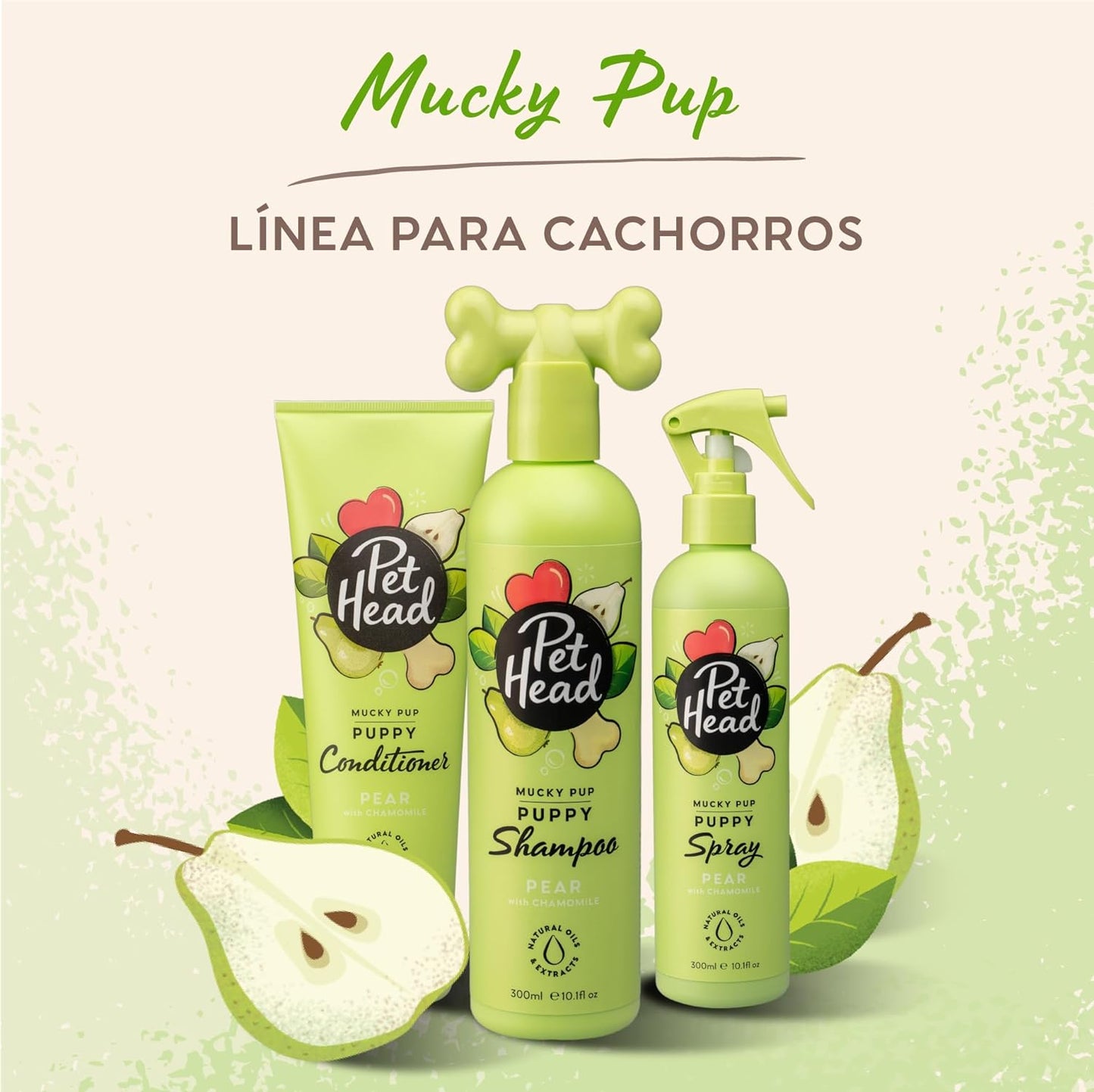 Pet Head Shampoo para cachorros Mucky, botella de 300 ml