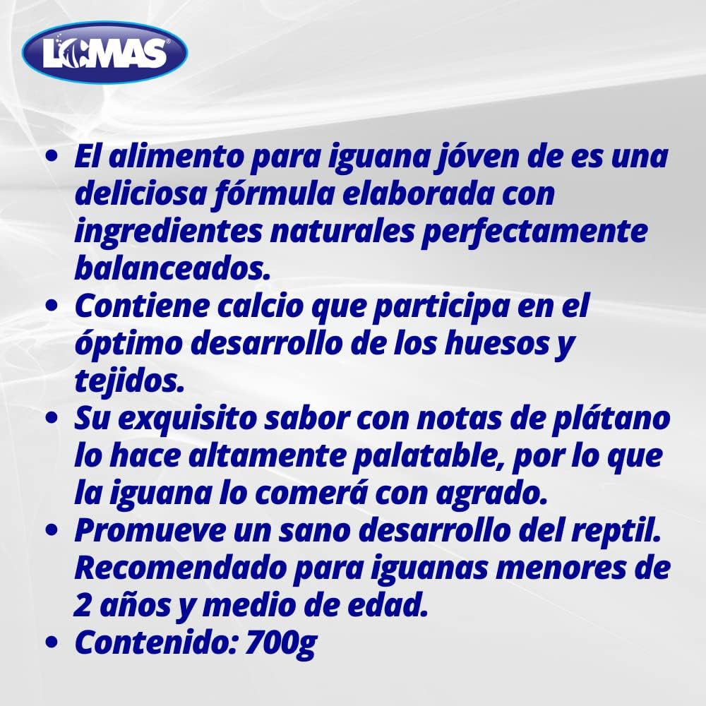 RedKite Alimento Juvenil Para Iguana 700 gr