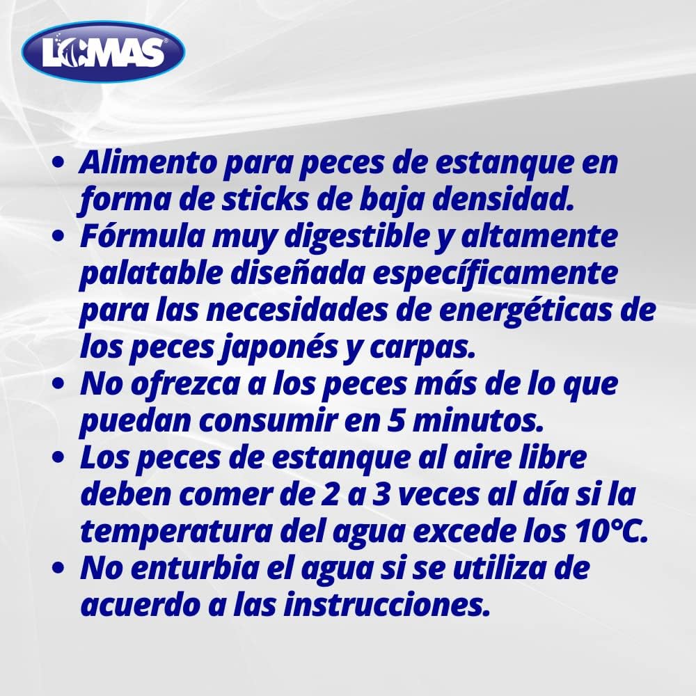 Alimento Pond Stix 15 Kg, Lomas