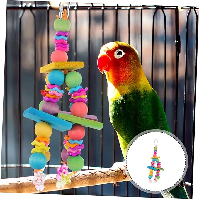 Juguete A&E de Madera Bloques Fiesta para Aves