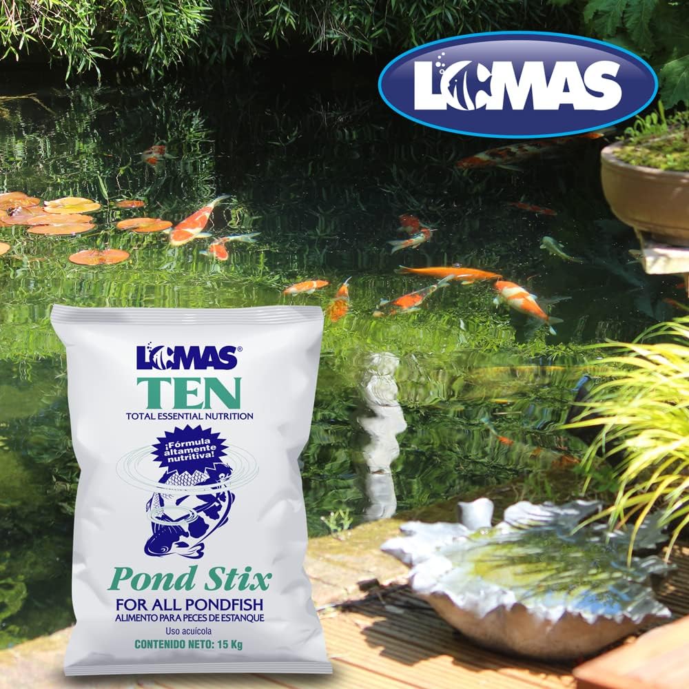 Alimento Pond Stix 15 Kg, Lomas