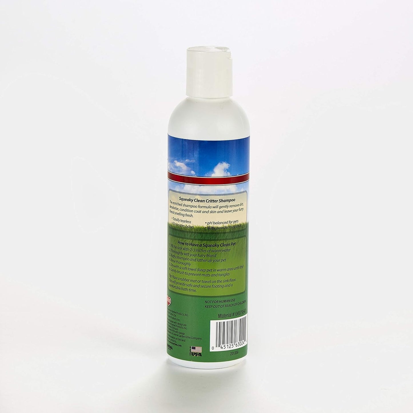 Shampoo Libre de Enjuague Squeaky Clean Para Animales Pequeños