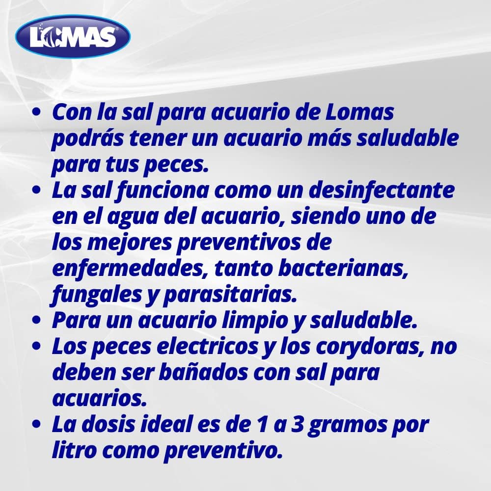 Lomas, Sal Para Acuario 300 gr
