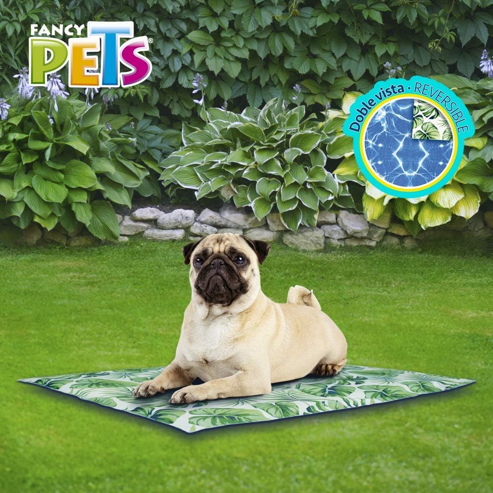 Fancy Pets Tapete Refrescante Cool con Auto Enfriamiento para Perros con Doble Vista - Petopia