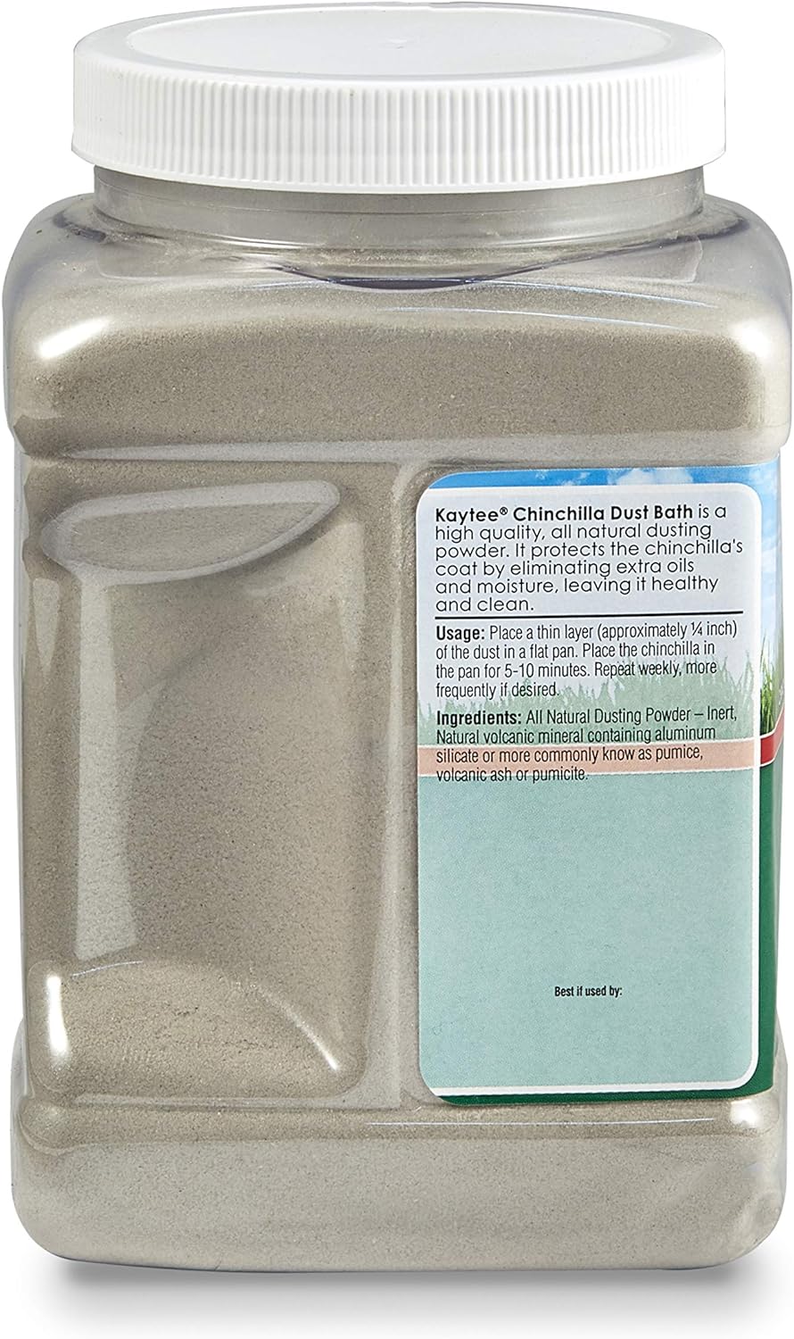 Polvo Para Baño de Chinchillas Kaytee 1.13 Kg (2.5 lb)