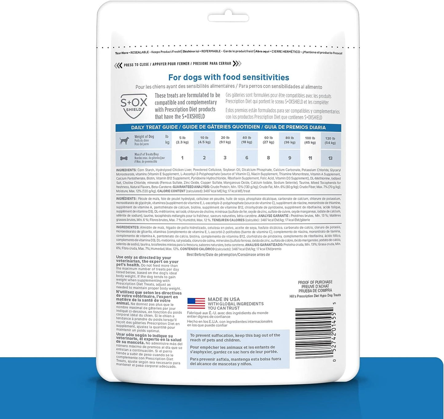 Hill's Prescription Diet Premios Hipoalergénicos para Perros 350 g