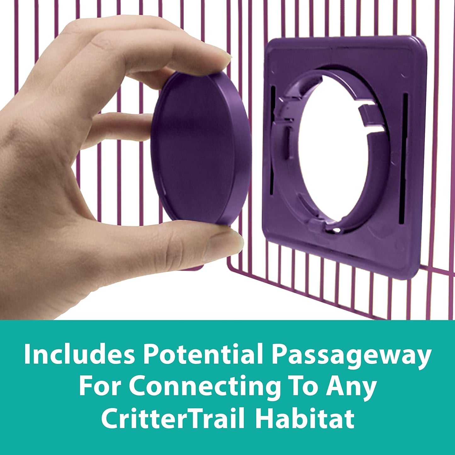 Kaytee Crittertrail Parque infantil con tapete