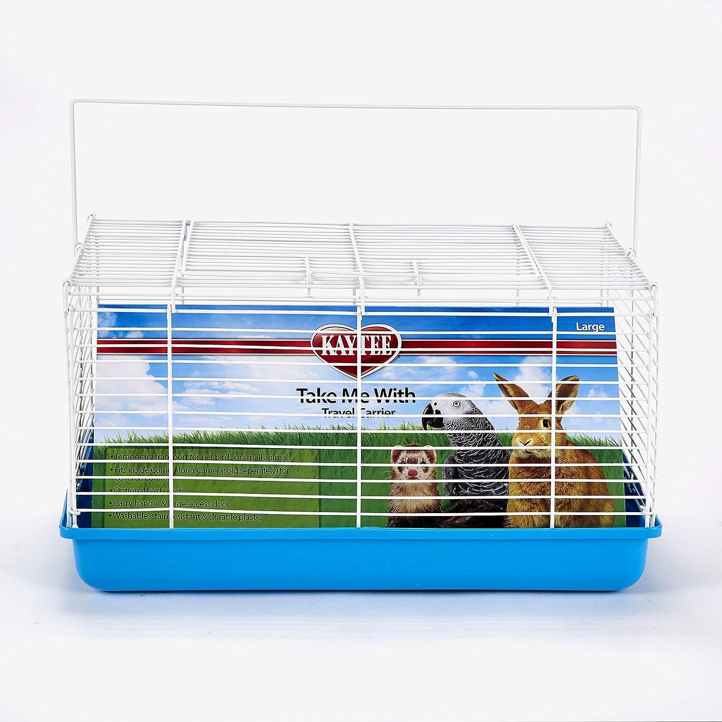 Transportador Kaytee Take Me Para Animales Pequeños caja con 6 piezas(Variedad de Colores)