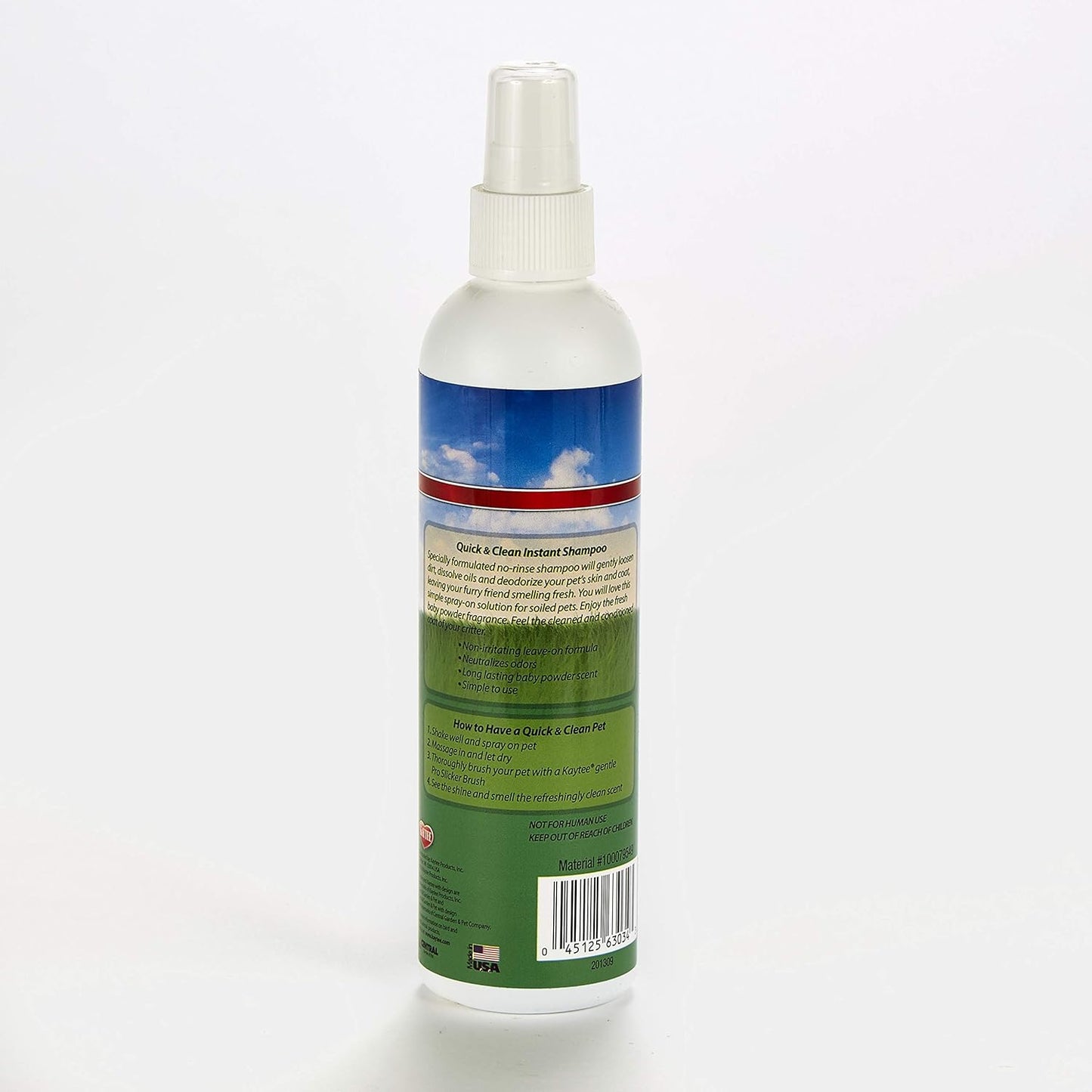 Shampoo Libre de Enjuague Kaytee Quick & Clean para Animales Pequeños