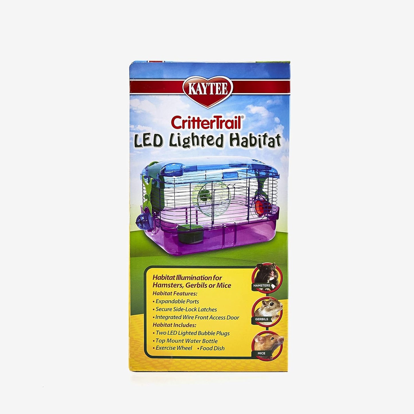 Kaytee Crittertrail Hábitat Para Hámster Iluminado por LED