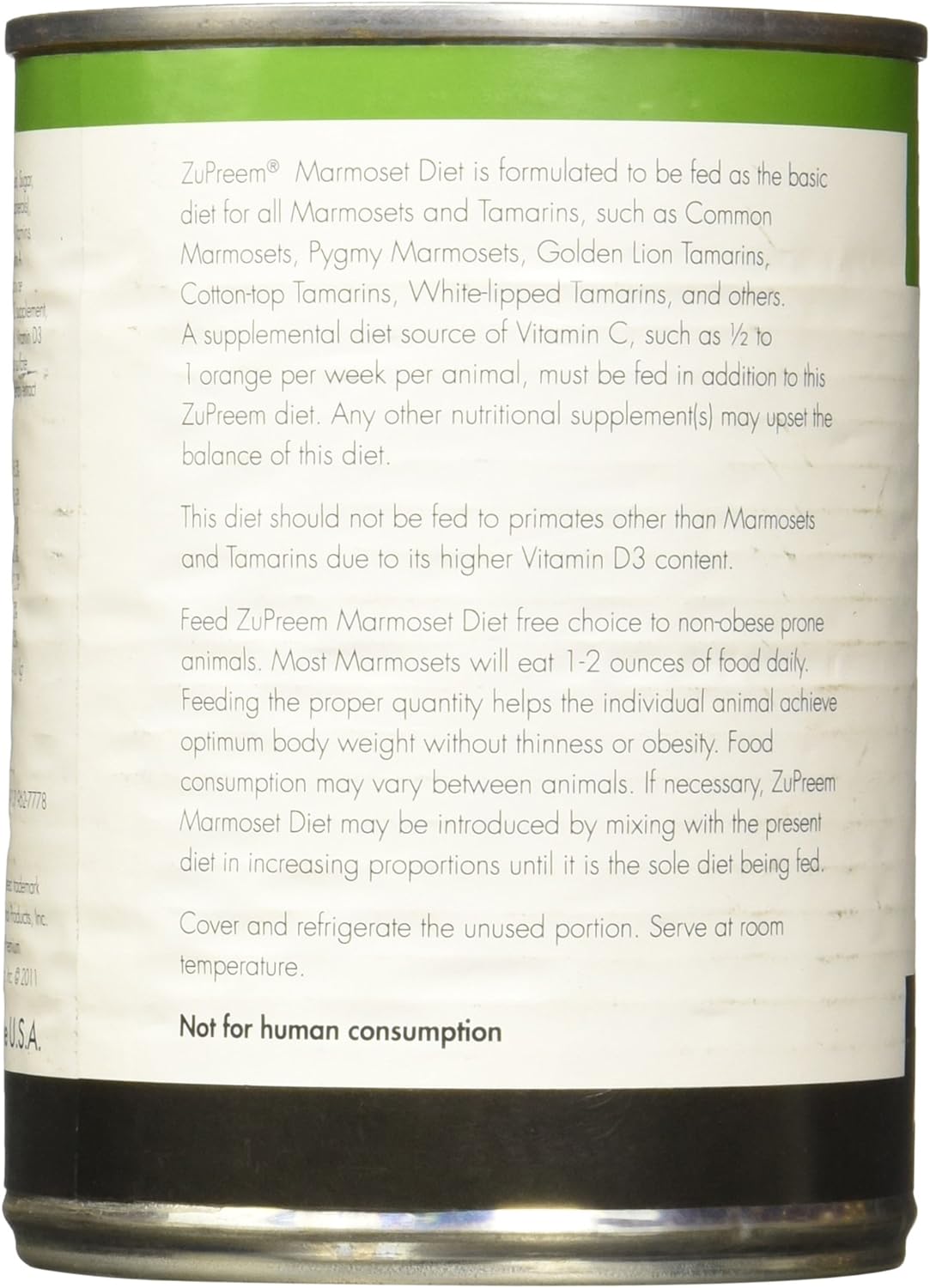 ZuPreem Alimento enlatado para Marmoseta 439 gr (15.5 oz)