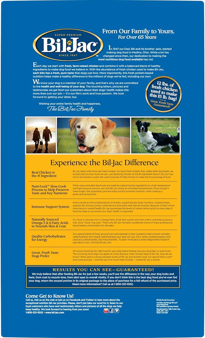 Bil-Jac Perro Adulto Formula Selecta